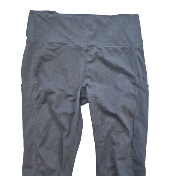 Fabletics Women's Black Nylon/Spandex Leggings w Pockets - Picture 2 of 7